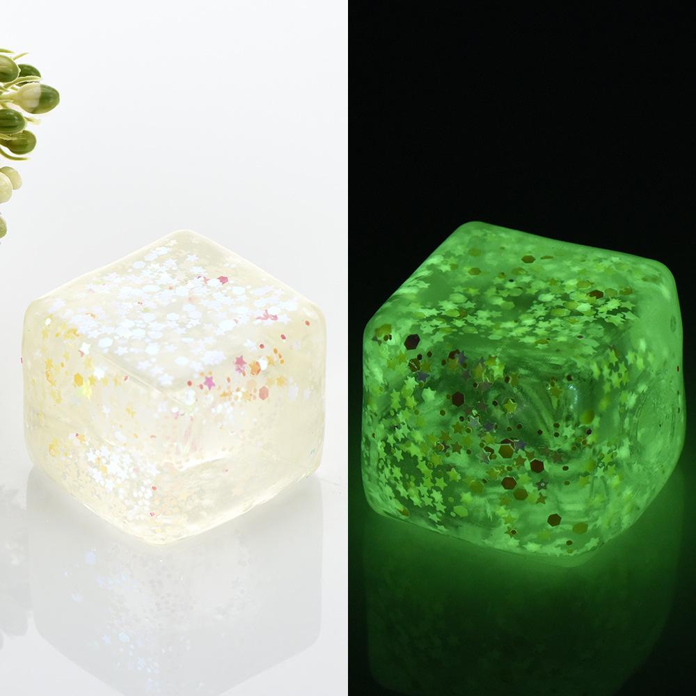 Luminous Ice Pinch Music Adult Vent Decompression Toys Slow Rebound Maltose Decompression Sensory Toys