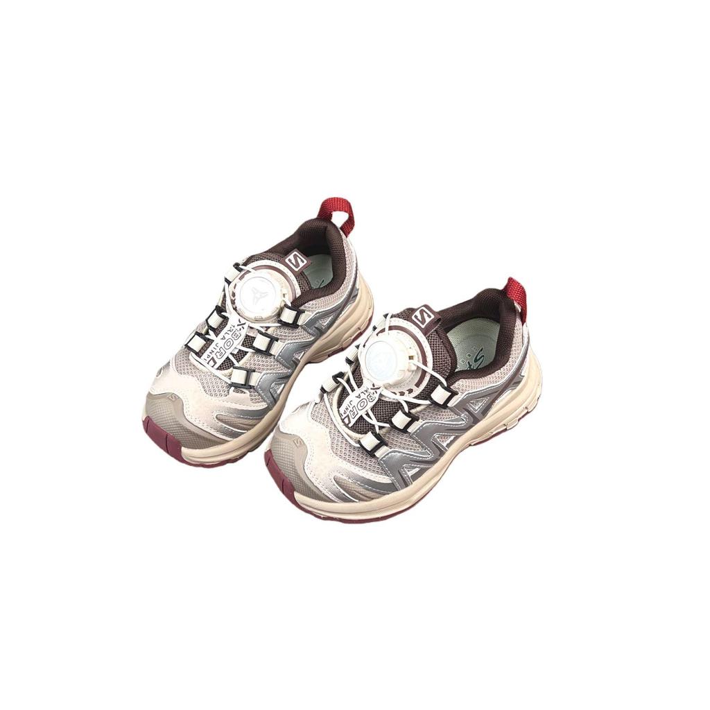 Unisex Kids' Breathable Non-Slip Rotating Sneakers - Spring/Autumn 2026