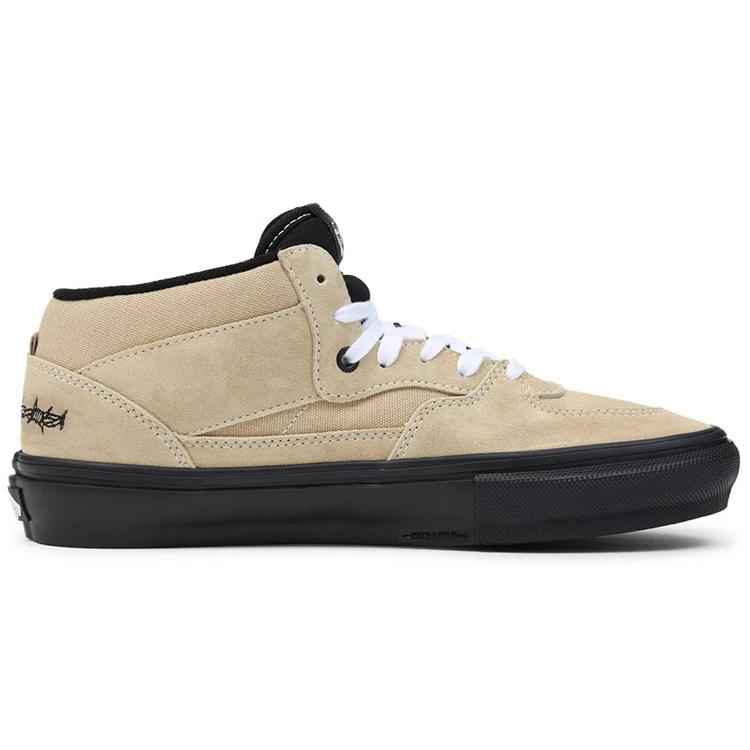 Half Cab Elihah Berle X Half Cab Skate Vans 'Light Khaki Black' VN0A5FCDZF5