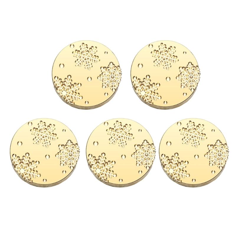 Emboss Sealings Wax Stamp Head Brasses Sealing Stamp Wax Seal Stamp Head Replacement for Envelope Sealing Greeting Card