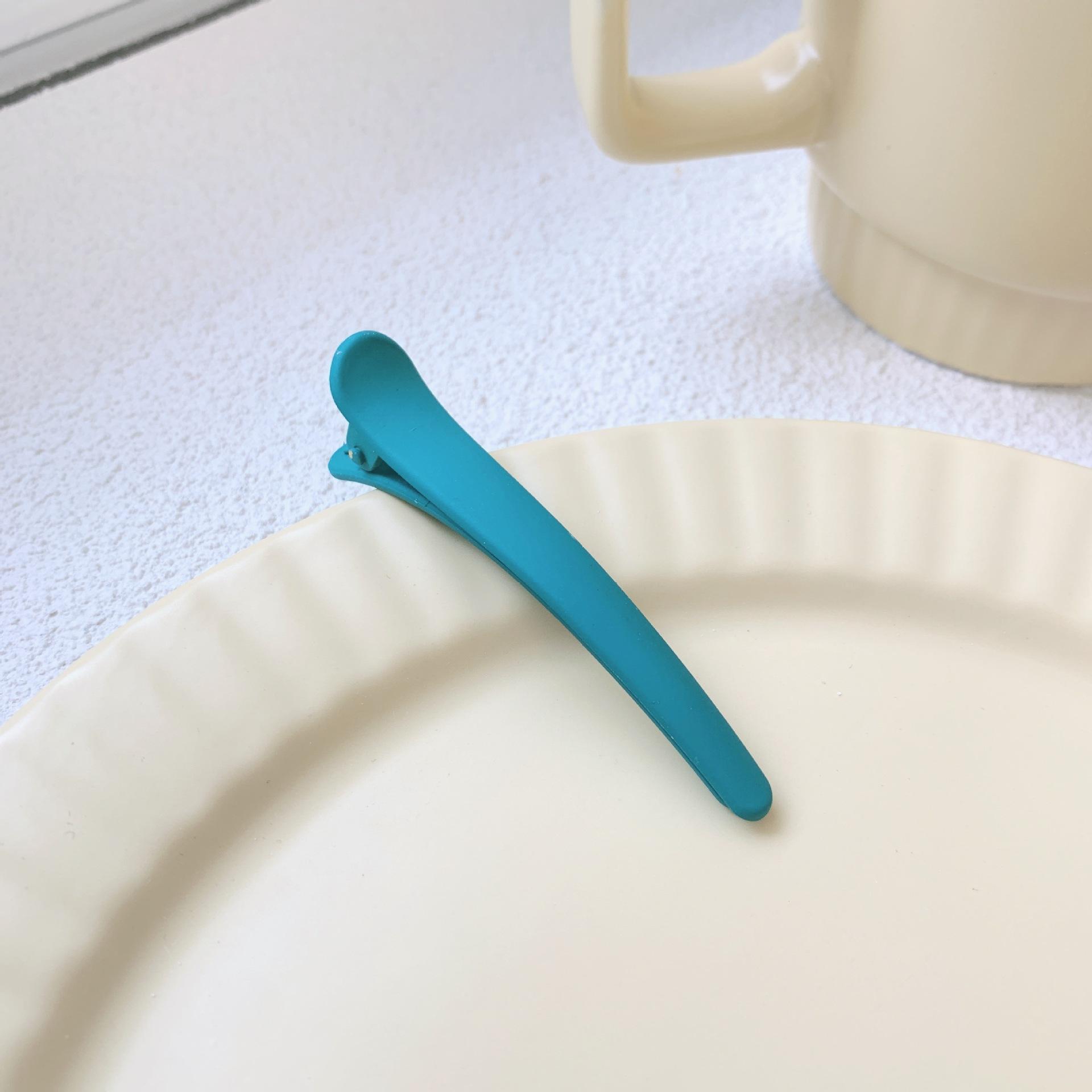 

2 шт. Вітер Інс Затискач для волосся Матовий Затискач-качка Затискач для країв Затискач для чубчика Простий Жіночий Безшовний Затискач для волосся Корейський Затискач для волосся Аксесуари 2pcs