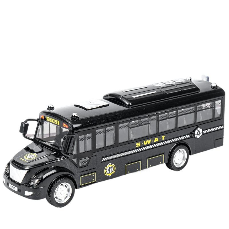 

1/30 масштаб инерционный скользящий школьный автобус модель автомобиля имитация звука и света музыка обучающая игрушка автобус автомобиль игрушка детский подарок на день рождения жёлтый