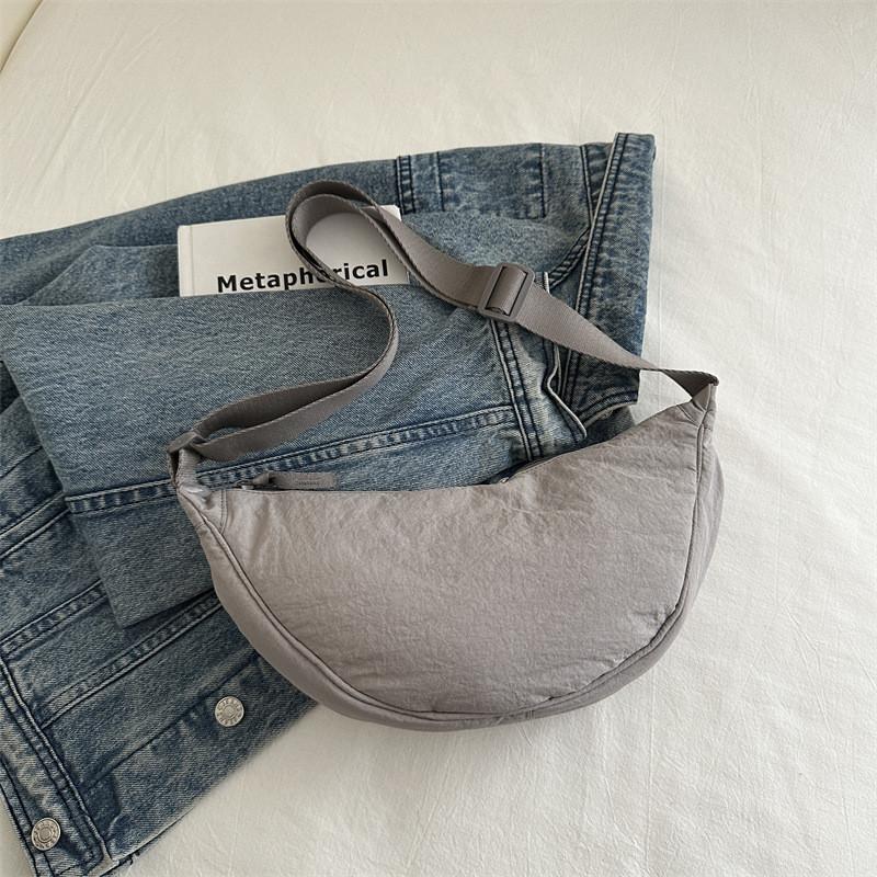 Bolsa Transversal Casual Vintage Estilosa Coreana Para Mulheres Tendência Verão 2024 Moda