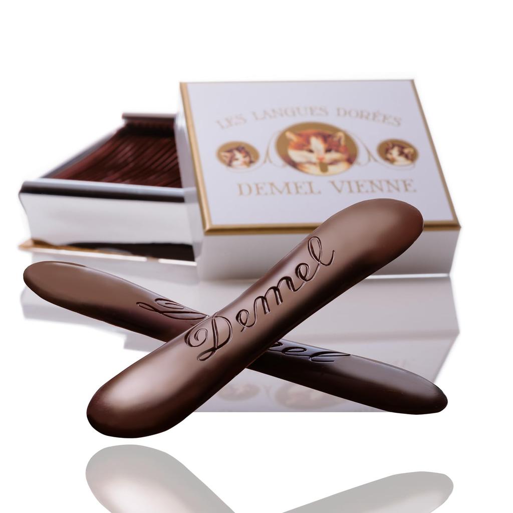 DEMEL Solid Chocolate Cat Label Hazelnut Chocolate Sweets Luxury Western Confectionery Gift Present Cat Cacao Vienna Valentine Day White Day