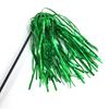 Funny Bright Color Paper Pet Cat Kitten Tease Rod Wand Play Interactive Toy