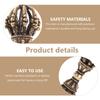 Tibetan Copper Pestle Pendant Gold Vajra Necklace Pendant Religious Necklace Charm for DIY Neck Chain Home Or Shop Adornment