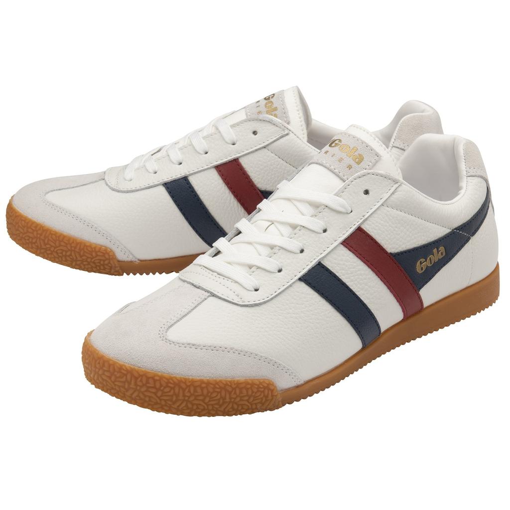 Gola Harrier Sneakers Leather Nubuck White