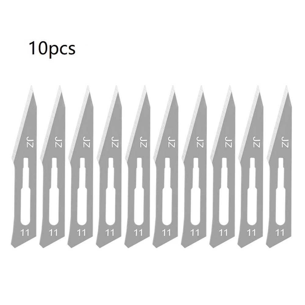 AU 20XScalpel Blades+2X Handle Stainless Steel DIY Cutting PCB Repair Hand Tool