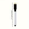 6 Stück Nicht-magnetischer Whiteboard-Stift Schnelltrocknend Umweltfreundlich Kleiner Radierstift Schreibwaren Whiteboard-Zubehör