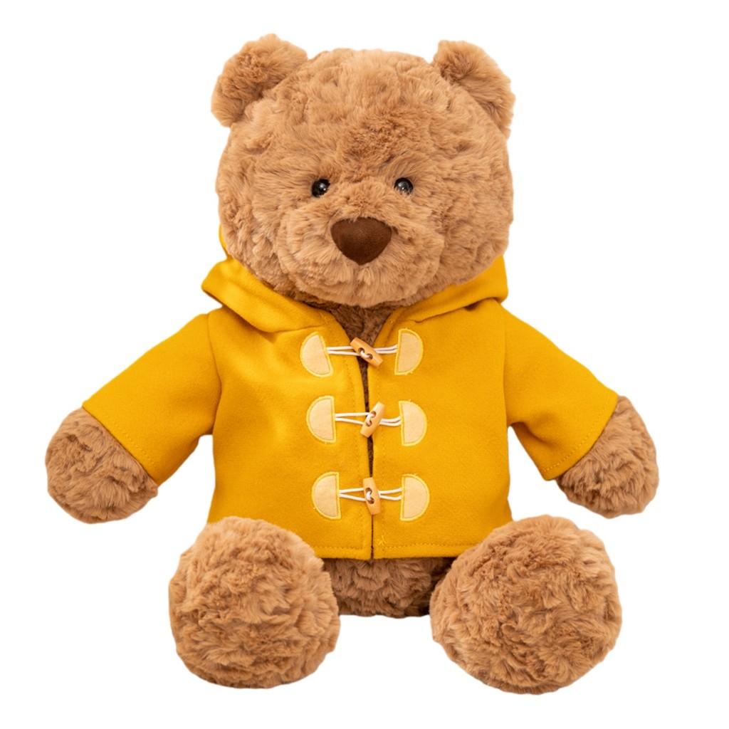 Teddy Bear Plush Toy For Kids With Soft Short Pile Fabric And Sleep Comfort Scenarios