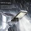 357LED Powerful Outdoor Solar Street Light 6500K IP65 Waterproof 4000/3000mah Street Light For Garage Garden Wall Lamp