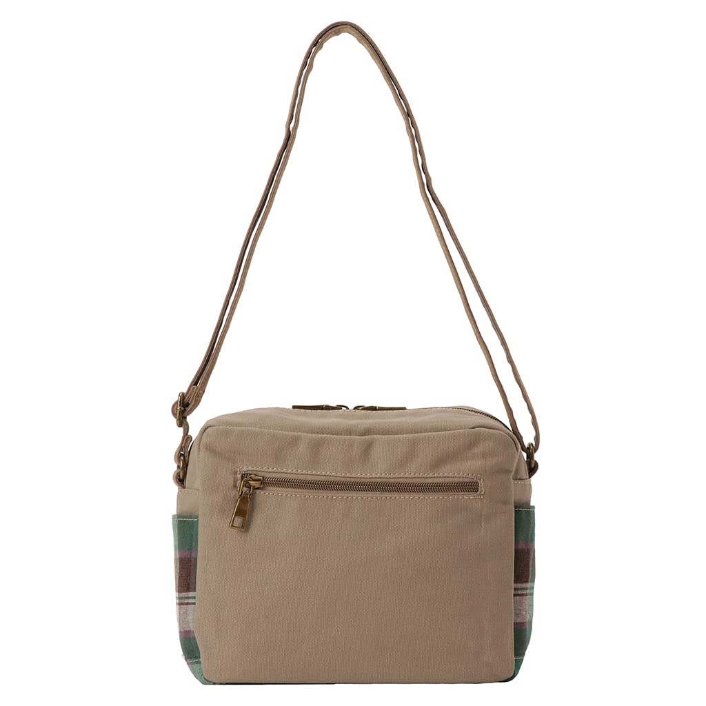 Chiemi Sacos de Ombro Madras Reciclado Xadrez Bastante Bolsa, Algodão, Sustentável, Padrão, Bolsos, 6223-000-76