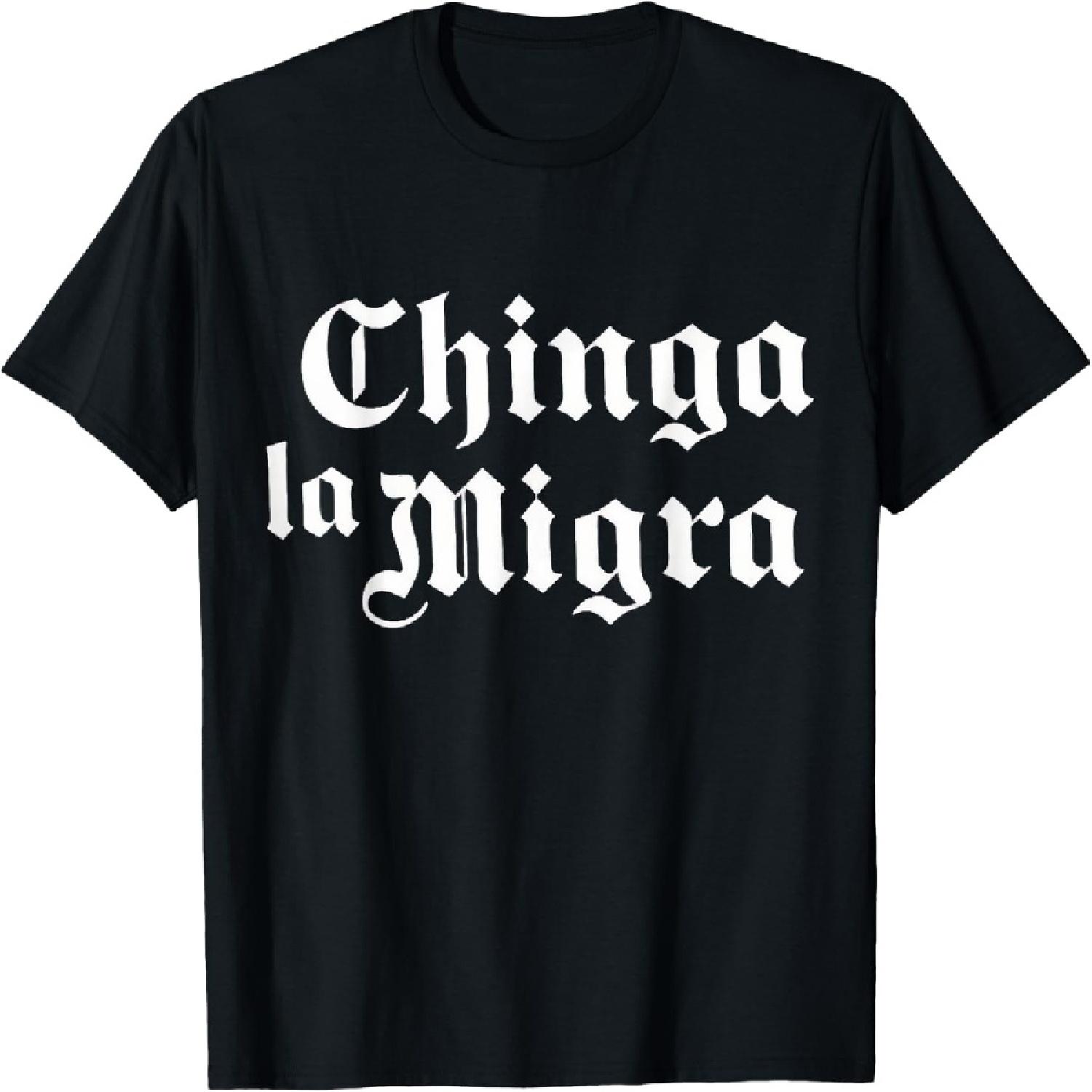 Chinga La Migra Immigration T-Shirt(2) XXXXXL разноцветный