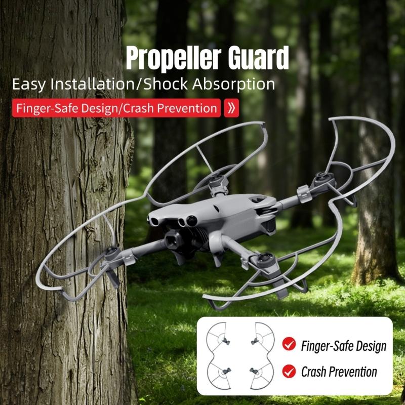 Effortless Assembly Propeller Shielding Cover for Drones Featuring Snap On Mechanism for Rapid Installation Without Tools