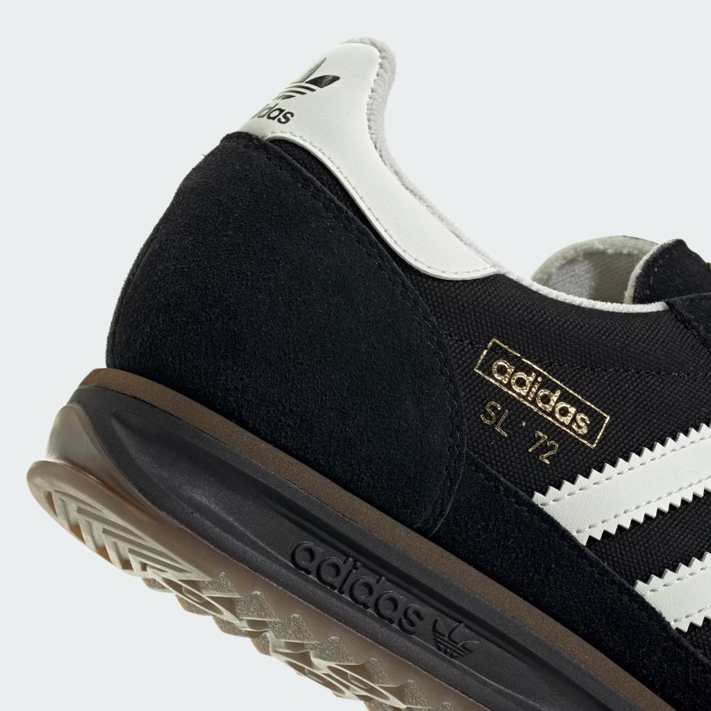 JR8771 Adidas Originals SL72 RS Core Black Off White Cargo Brown (Men's)