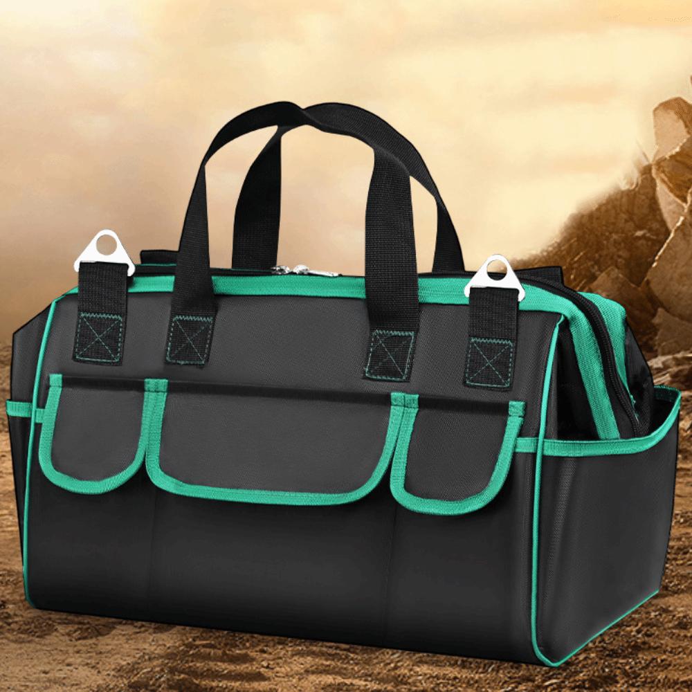 Heavy Duty Toolbox Organizer Multi-Pocket Electrician Tool Bag Tool Storage Outdoor Work