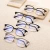 2024 Stylish Business Eyewear: TR Titanium Frame Glasses with Fade-Resistant Vacuum Electroplating - Model 15012