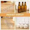 Frcolor Product Set of Transparent Tabletop Suitable for Reception Business and Dividers, L-shaped Dividers, 28cm, 6, Partitions, Shelves, Shelves,