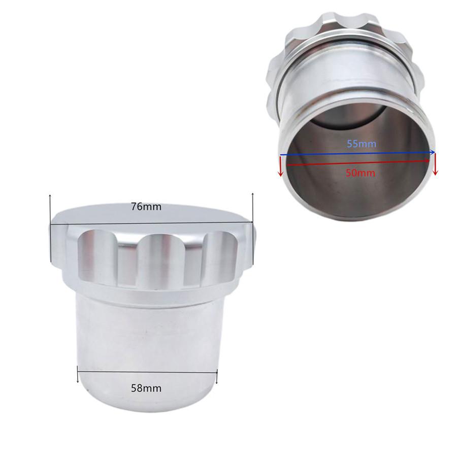 Aluminum Alloy 2 "ID Weld On Cap Neck Fuel Filler Tank Water Sump Splash Bowl