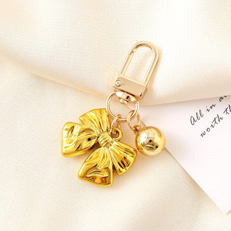 Handmade Colorful Bow Pendant Phone Case Keychain Lanyard Charm