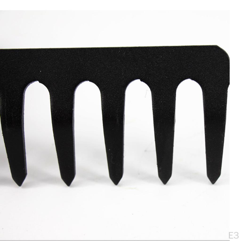 Rake 0cm Wide 14 Heavy Duty Steel Replacement Lawn Leaves Black