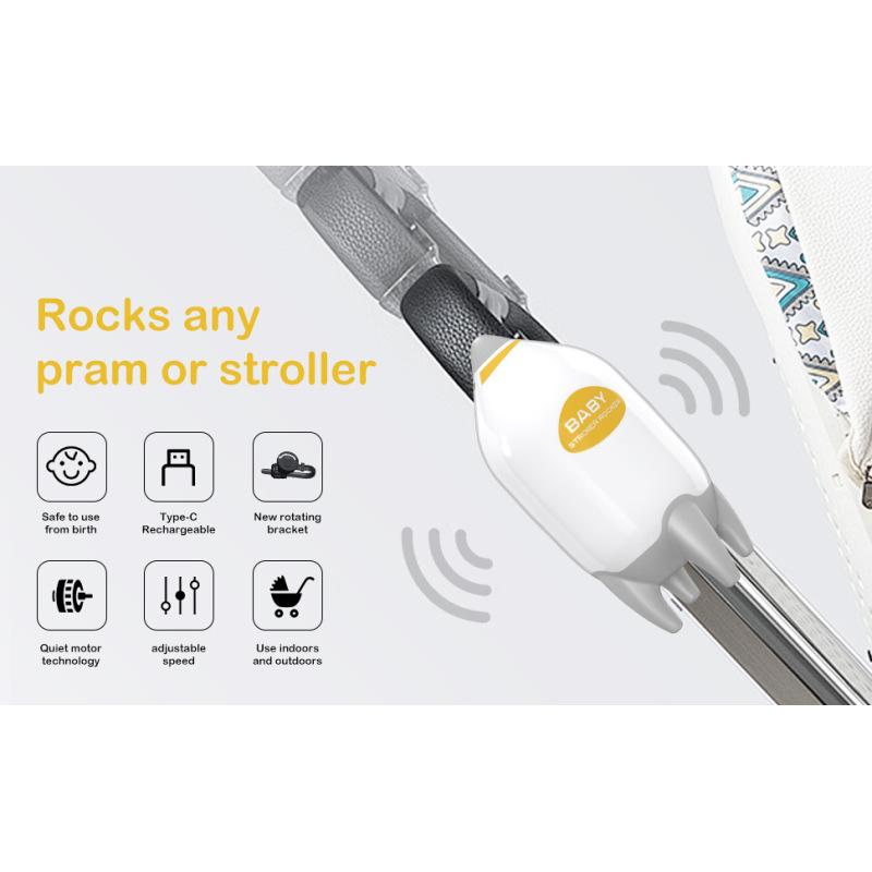 BABY STROLLER ROCKER - Portable Baby Sleep Soother and Rocker