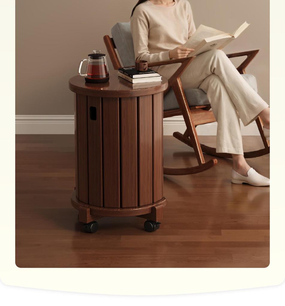 Solid Wood Stackable Stool for Home, Dining, or Coffee Table Use