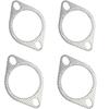 Mirhua Muffler 60mmx2mm Exhaust Gasket Engine Cover Gasket Universal High Temperature Resistant Muffler Motorcycle 4pcs