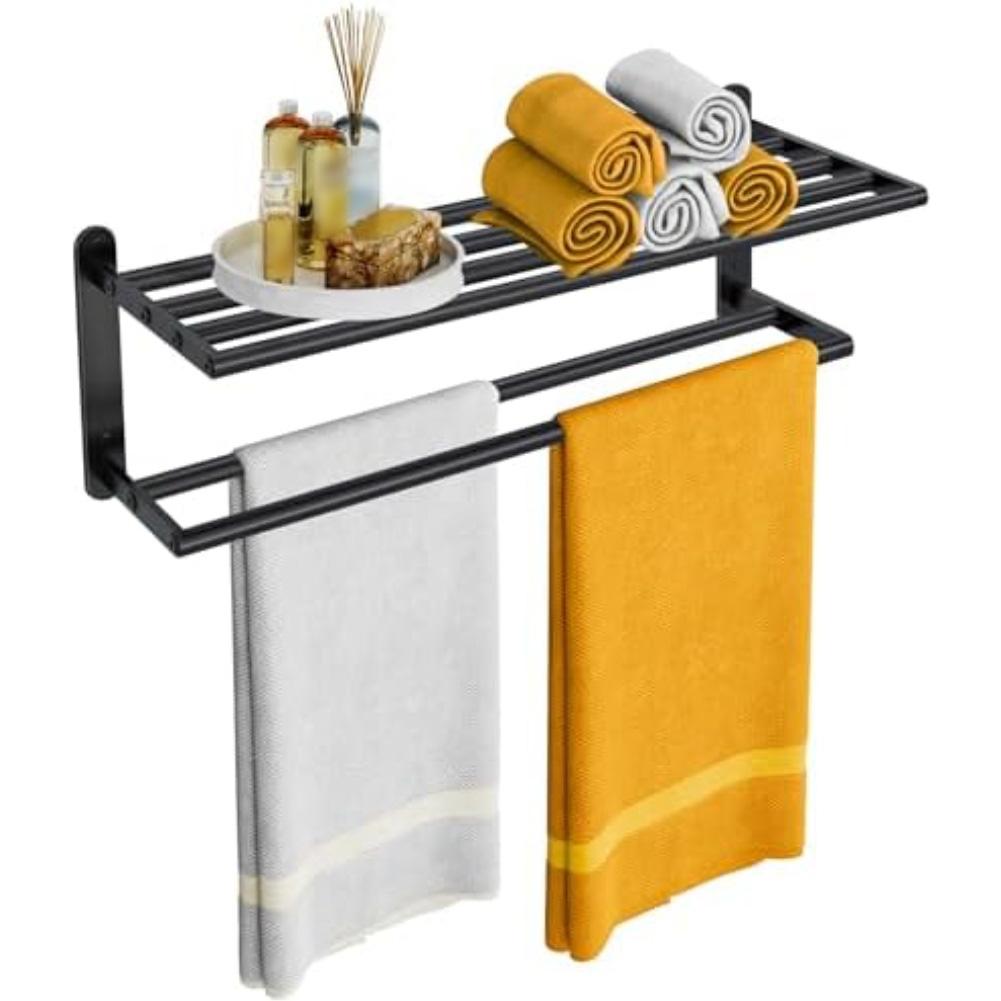 Aluminum Towel Rack Bathroom Towel Rack Rust Resistant