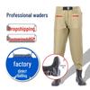 Thickened Nylon Waist-High Fishing & Rice Planting Waders