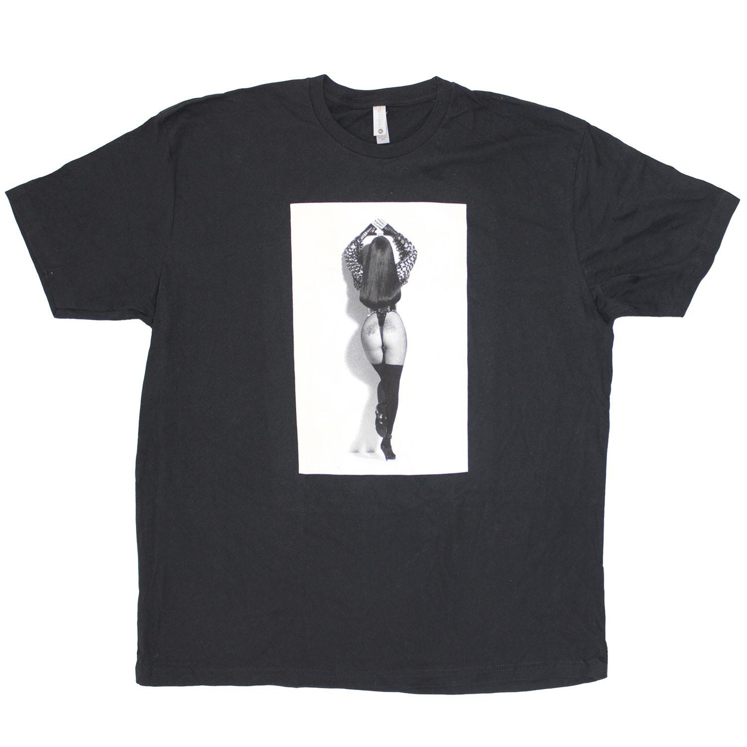 Men s Cher Shadow Slim Fit T-shirt Small BLACK 2XL