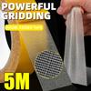 5M Strong Double Sided Cloth Base Tape Translucent Mesh Waterproof Super Fixation Traceless High Viscosity Carpet Adhesive