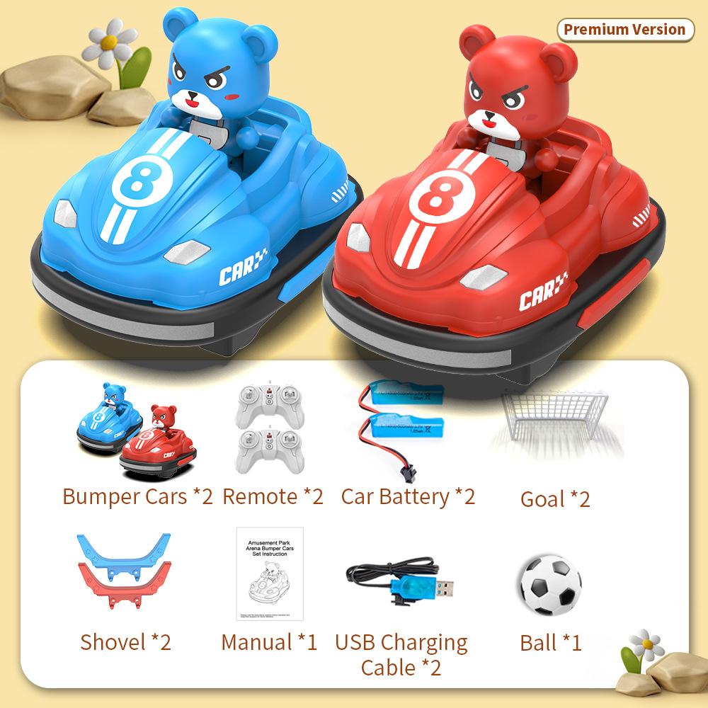 

JJRC Q195 New Children Interactive Toy light Music Bumper Car Two Soccer Match Interactive Remote Control Car