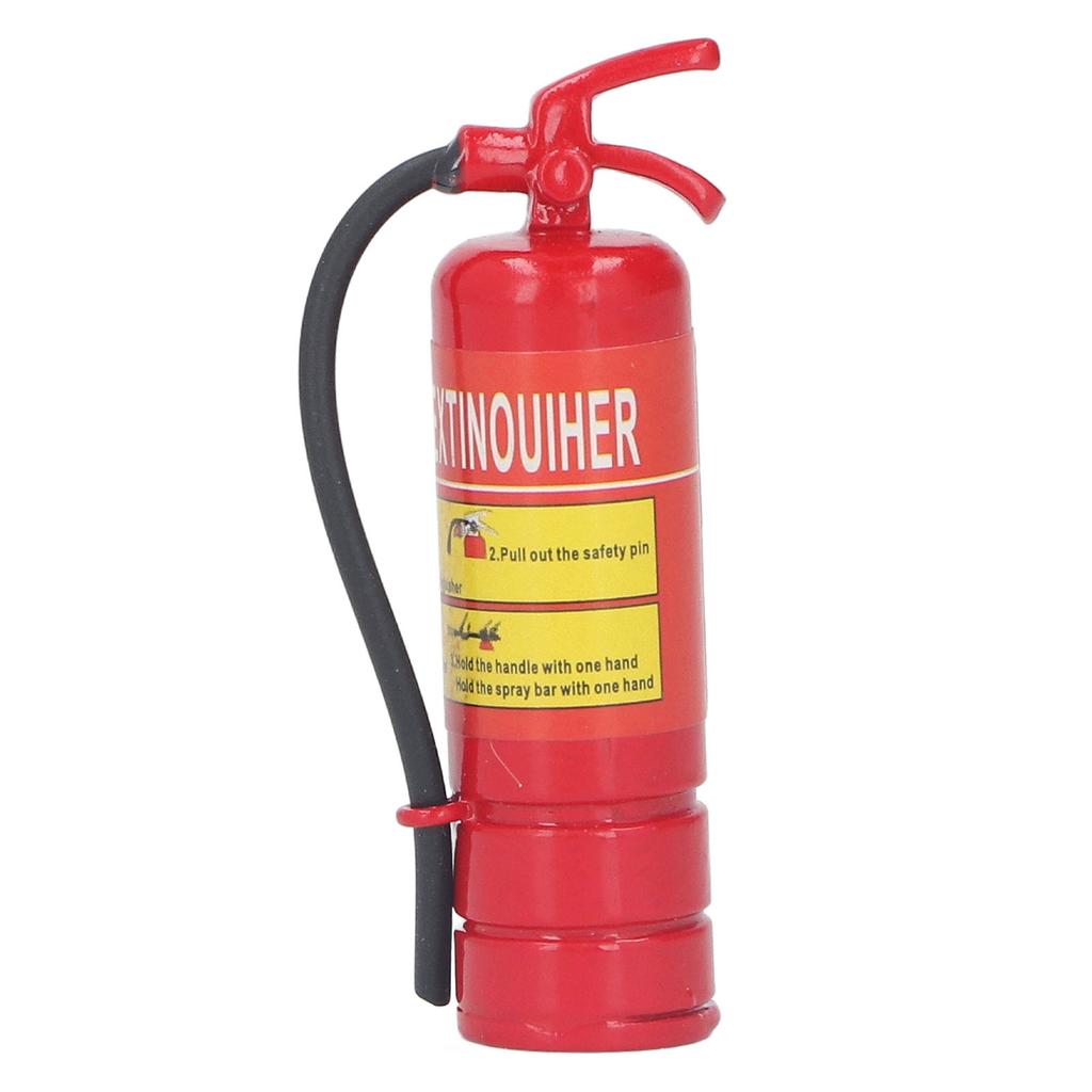 Extinguisher Mininature 1:12 Scale Alloy Model Decorative Accessories