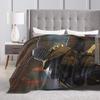 Lyonel Baratheon Throw Blanket Comfortable Funny Blanket  For Living Room Travel Office Flannel Bedspread Bed Cover