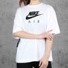 Nike Air Alphabet Logo Print Sports Crew Neck Pullover Short Sleeve T-Shirt Women Tops White CJ3106-100