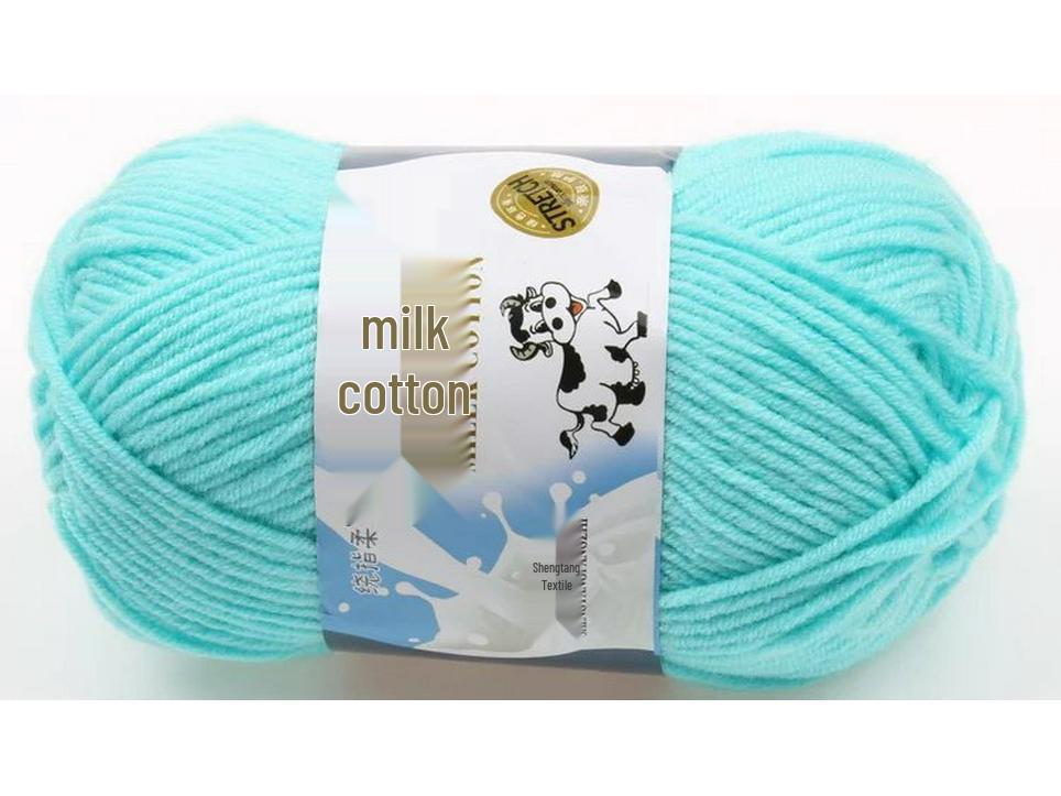 

Пряжа из молочного хлопка, 5 нитей: Пряжа для малышей из чистого хлопка, средней толщины для ручного вязания шапок своими руками
