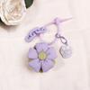 Lovely Fabric Lanyard Flower Keychain Cute Backpack Ornaments Pendant Keyring Lanyard Strap For Phone Chain Phone Accessories