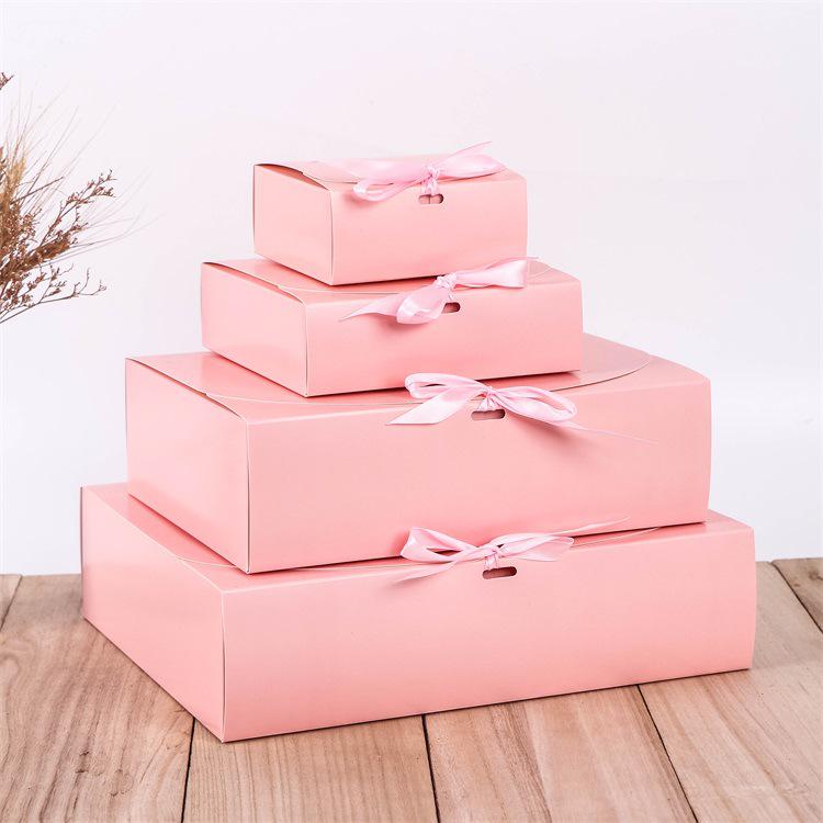 Versatile Kraft Paper Pastry Takeout & Gift Box