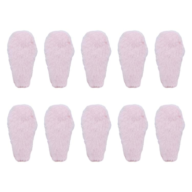 Plush Furry Ears Headdress Rabbit Ears for Hair Clip DIY Cute Bangs Side Clips