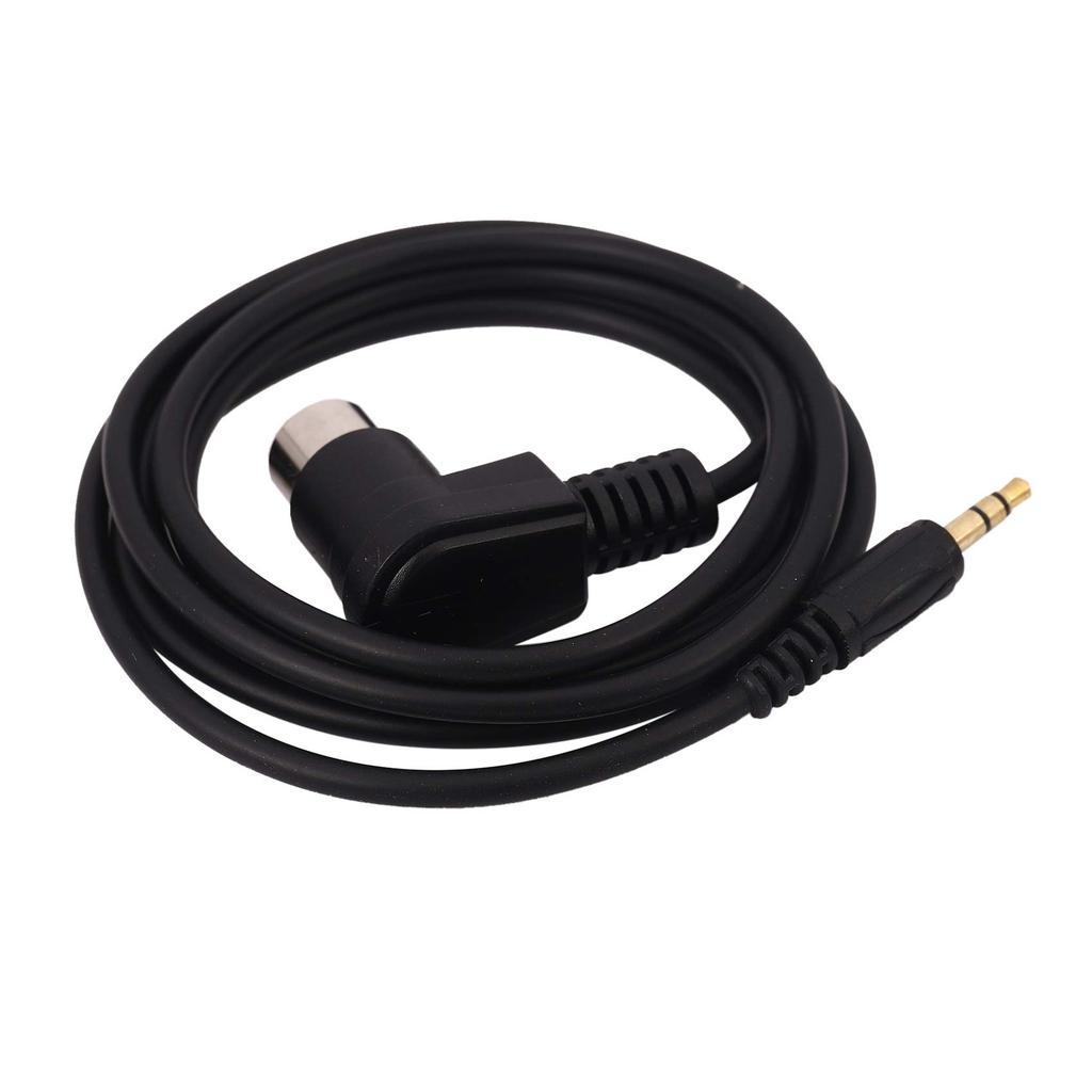 Aloypum Car 3.5mm Aux Input Adapter Audio Cable Mini Jack AUX 8Pin M-BUS CD Changer Cable for Gold Plug