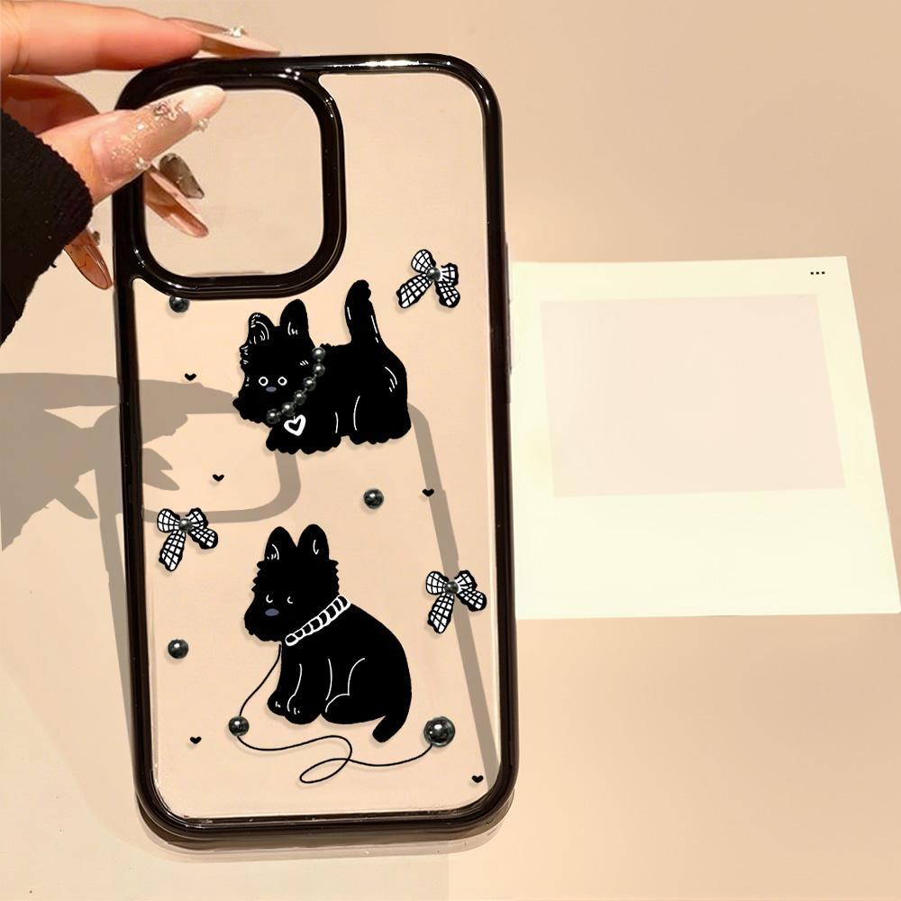Acrylic Phone Case for iPhone 11 12 13 14 Pro 12 14 16 Pro Max for Samsung A16 A36 A56 S24 FE High-quality Painted Anti-fall Mobile Phone Case