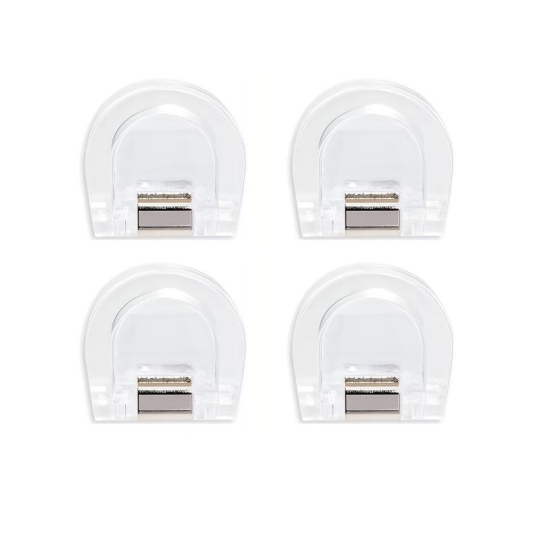 2/4/6pcs invisible leg shortening clip, non-slip pants edge clip, used for anti-drag pants hem fixing device, seam-free hidden