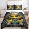 3D Printed M-Monster Truck Bedding Set, The Boy's Duvet Cover and Pillowcase 75*50cm Twin Full Queen King Size for Bedroom Decor