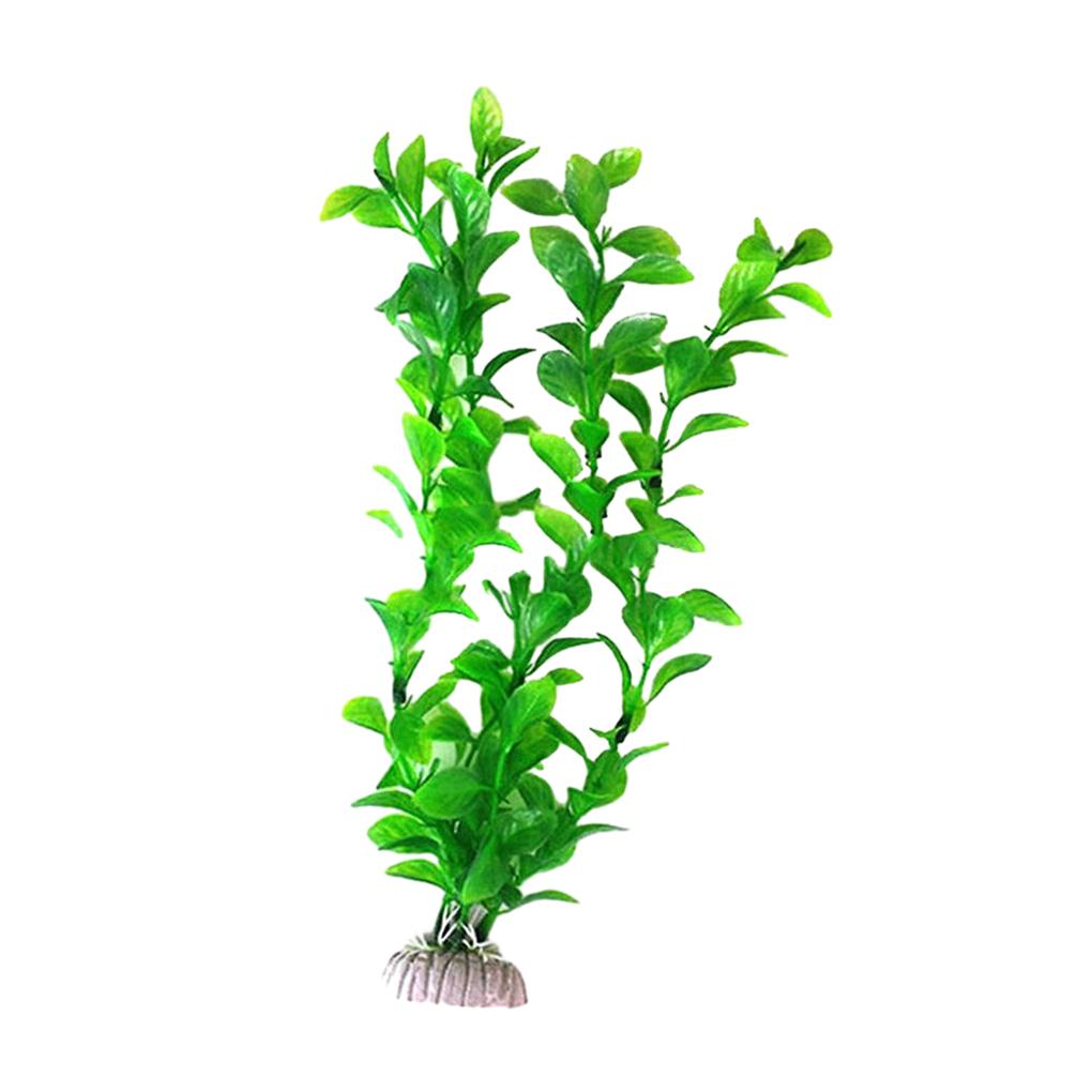 

Easy To Care Low-Maintenance Artificial Decorations Plants Aquarium Effortlessly Realistic зелений