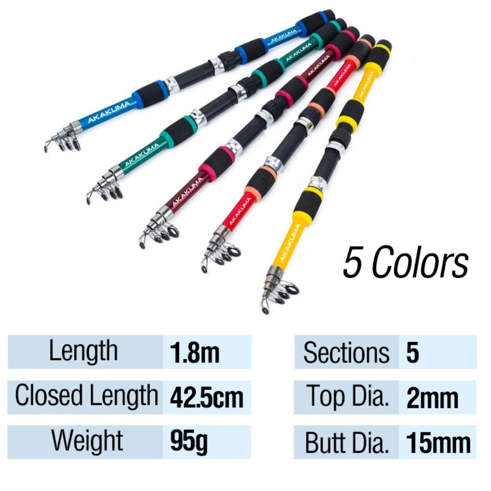 Telescopic Fishing Rod Full Kits Fishing Pole Casting Rod Fishing Rod Set Glass Fibre Carbon Fibre Feeder Rod Combo Fishing