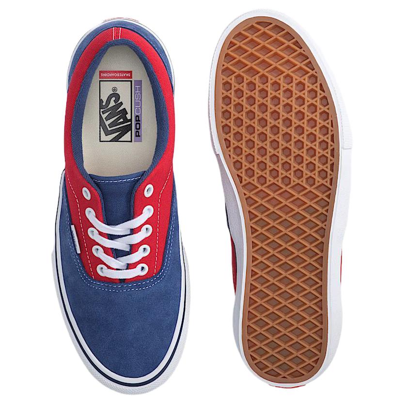 Vans Era Support Skateboard Shoes Unisex Blue Red VN000ECR3QG