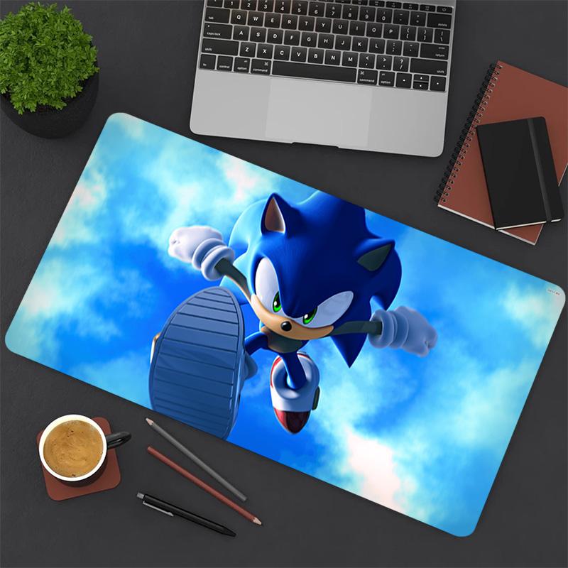 1pc Sonic Adventure Speedsters Game Mouse Pad Large Desk Mat Keyboard Ergonomic Office Rubber PC Non-slip Anti-fray Home Y82722