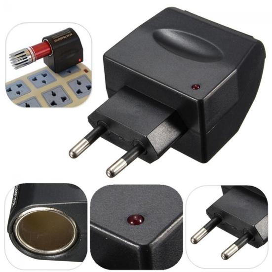 90-240V AC na 12V DC Nabíjecí zásuvka zapalovače do auta Konvertorový adaptér