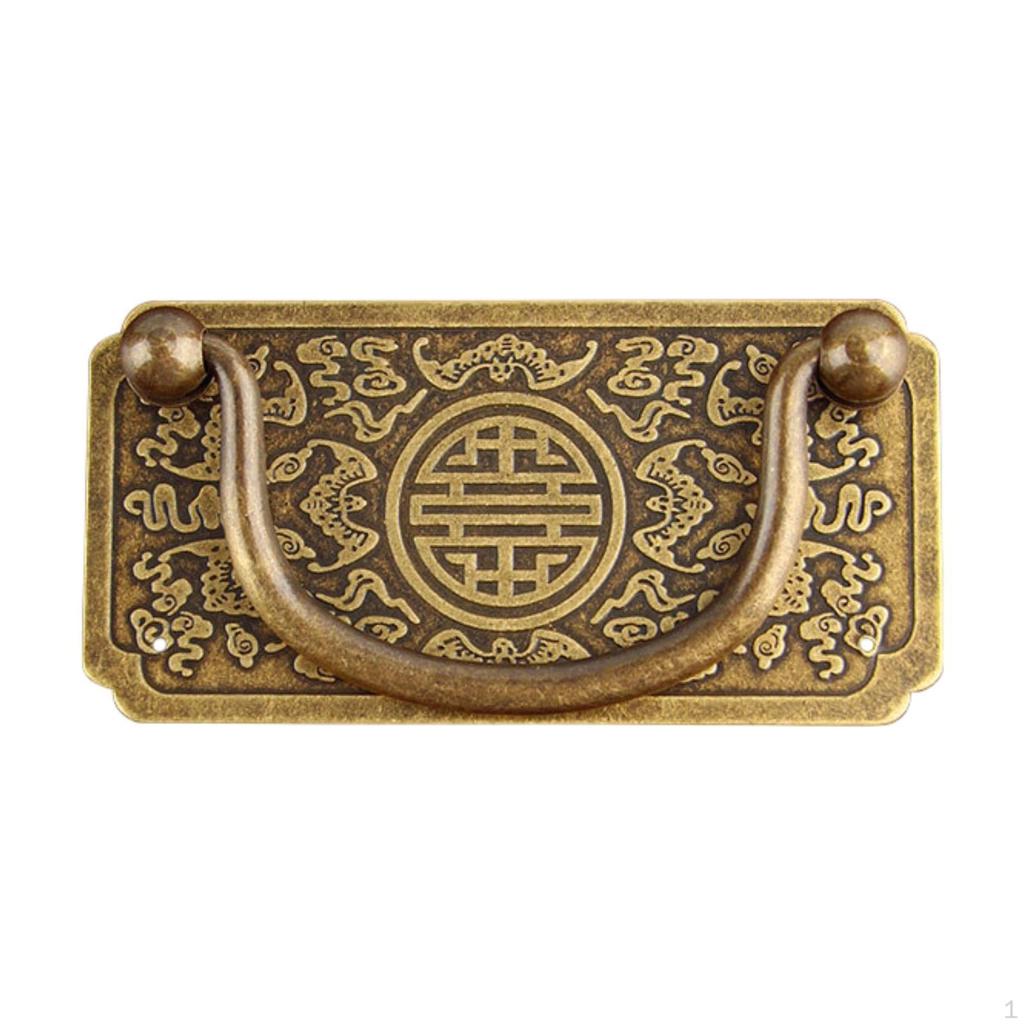 Brass Cabinet Pull Handle for Furniture, Drawer and Wardrobe Accessory Home